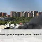 Desalojan La Vaguada por un incendio