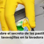 Descubre el secreto de las pastillas de lavavajillas en la lavadora