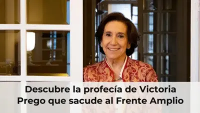 Descubre la profecía de Victoria Prego que sacude al Frente Amplio