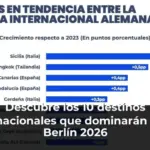 Descubre los 10 destinos internacionales que dominarán la ITB Berlín 2026