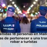 Detenidas 18 personas en Mallorca acusadas de pertenecer a una trama para robar a turistas