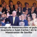 Domingo de Resurrección: el público ovaciona a Juan Carlos I en la Maestranza de Sevilla