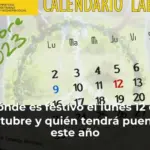Dónde es festivo el lunes 12 de octubre y quién tendrá puente este año