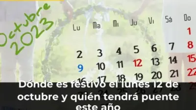 Dónde es festivo el lunes 12 de octubre y quién tendrá puente este año