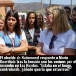 El alcalde de Nuñomoral responde a María Guardiola tras la tensión con los vecinos por el incendio en Las Hurdes: