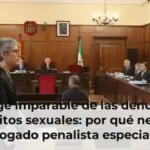 El auge imparable de las denuncias por delitos sexuales: por qué necesitas un abogado penalista especializado