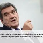 El Banco de España dispara al 3,9% la inflación y avisa de que se construye menos vivienda de lo esperado
