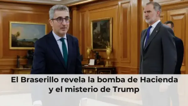 El Braserillo y Trump en titular de noticia