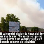 El cabreo del alcalde de Navas del Rey en Más de uno: 