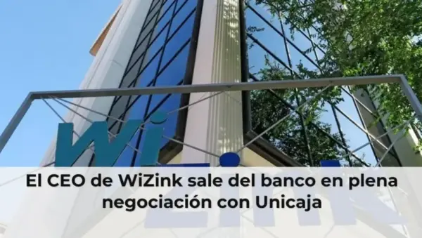 El CEO de WiZink sale del banco en plena negociación con Unicaja