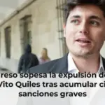 El Congreso sopesa la expulsión definitiva de Vito Quiles tras acumular cinco sanciones graves