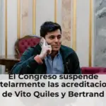 El Congreso suspende cautelarmente las acreditaciones de Vito Quiles y Bertrand Ndongo