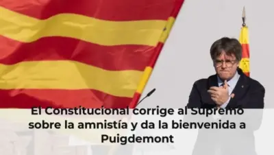 El Constitucional corrige al Supremo sobre la amnistía y da la bienvenida a Puigdemont