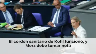 El cordón sanitario de Kohl funcionó, y Merz debe tomar nota