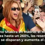El efecto Shakira en Madrid: el Metro se refuerza hasta un 260%, las reservas de hotel se disparan y aumenta el gasto turístico