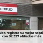 El empleo registra su mejor septiembre con 92.327 afiliados más