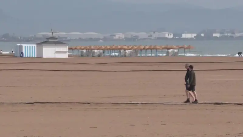 El fin de semana estará marcado por las lluvias, que pueden ser fuertes y con tormenta en la Comunitat Valenciana