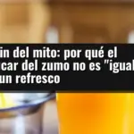 El fin del mito: por qué el azúcar del zumo no es 