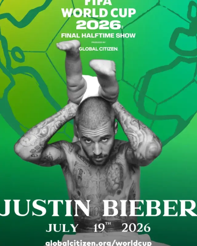 El fútbol copia a la NFL: Justin Bieber cierra el cartel de artistas que actuarán en la final del Mundial 2026