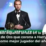 El fútbol español arrasa en la gala del Balón de Oro que corona a Harry Kane como mejor jugador del año