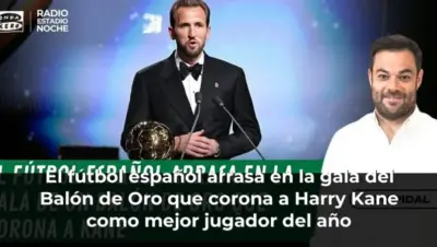 El fútbol español arrasa en la gala del Balón de Oro que corona a Harry Kane como mejor jugador del año