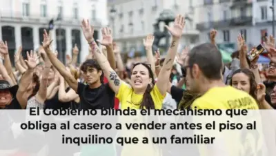 El Gobierno blinda el mecanismo que obliga al casero a vender antes el piso al inquilino que a un familiar