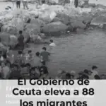 El Gobierno de Ceuta eleva a 88 los migrantes fallecidos tras la entrada masiva