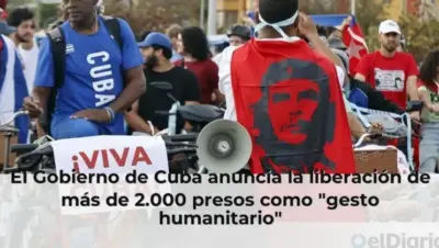 El Gobierno de Cuba anuncia la liberación de más de 2.000 presos como "gesto humanitario"