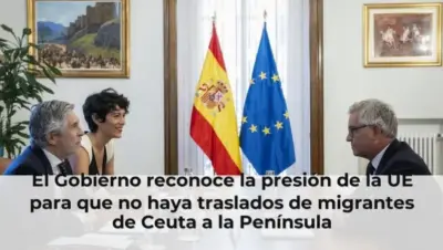 El Gobierno reconoce la presión de la UE para que no haya traslados de migrantes de Ceuta a la Península