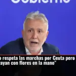 El Gobierno respeta las marchas por Ceuta pero apela a la paz: 