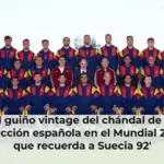 El guiño vintage del chándal de la selección española en el Mundial 2026 que recuerda a Suecia 92'