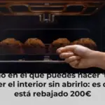 El horno en el que puedes hacer 'toc toc' para ver el interior sin abrirlo: es de LG y está rebajado 200€