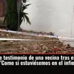 El impactante testimonio de una vecina tras el terremoto de Granada: 
