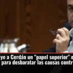 El juez atribuye a Cerdán un 