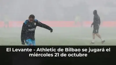 El Levante - Athletic de Bilbao se jugará el miércoles 21 de octubre