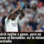 El Madrid vuelve a ganar, pero no convence al Bernabéu: así lo vivimos en Radioestadio
