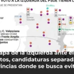 El mapa de la izquierda ante el 29N: pactos, candidaturas separadas y provincias donde se busca evitar la dispersión del voto