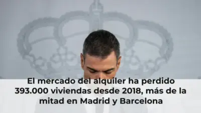 El mercado del alquiler ha perdido 393.000 viviendas desde 2018, más de la mitad en Madrid y Barcelona