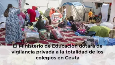 El Ministerio de Educación dotará de vigilancia privada a la totalidad de los colegios en Ceuta