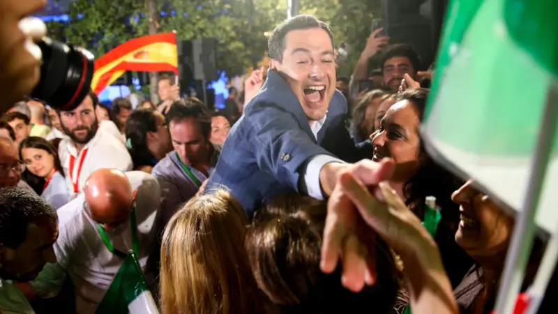 PP leaders campaigning in Andalusia