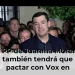 El PP de Juanma Moreno también tendrá que pactar con Vox en Andalucía para gobernar