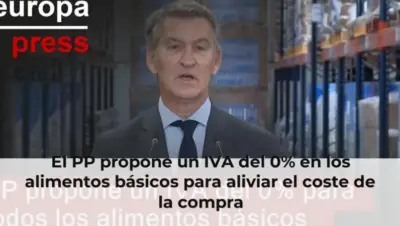 El PP propone un IVA del 0% en los alimentos básicos para aliviar el coste de la compra