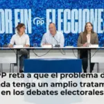 El PP reta a que el problema de la vivienda tenga un amplio tratamiento en los debates electorales
