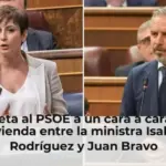 El PP reta al PSOE a un cara a cara sobre vivienda entre la ministra Isabel Rodríguez y Juan Bravo