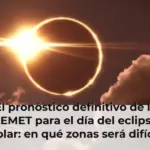 El pronóstico definitivo de la AEMET para el día del eclipse solar: en qué zonas será difícil verlo por nubes y tormentas
