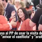 El PSOE acusa al PP de usar la visita de Aznar a Ceuta para 