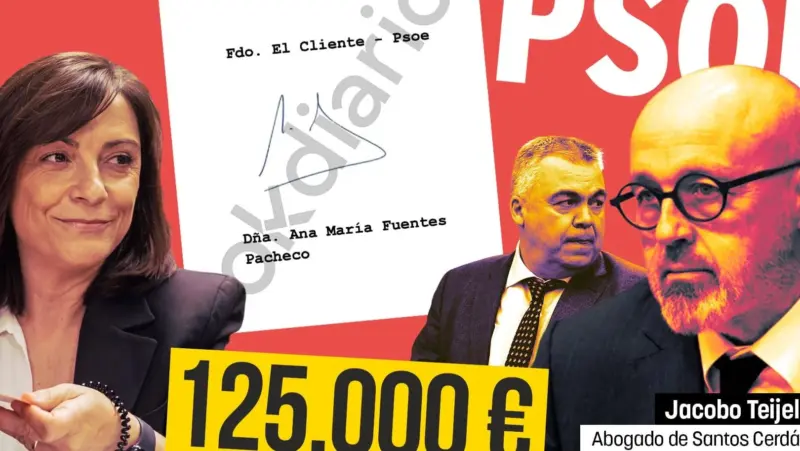 El PSOE contrató al abogado de las cloacas por 25.000 euros al mes