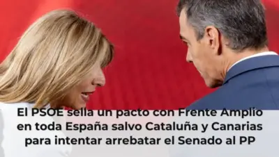 El PSOE sella un pacto con Frente Amplio en toda España salvo Cataluña y Canarias para intentar arrebatar el Senado al P