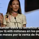 El Santander eleva su beneficio un 20% hasta los 12.405 millones en los primeros nueve meses por la venta de Polonia