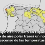El tiempo da un vuelco en España: una masa de aire polar traerá un notable descenso de las temperaturas